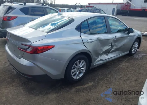 2025 Toyota Camry Le из США, поврежденный, VIN 4T1DAACK7SU207722